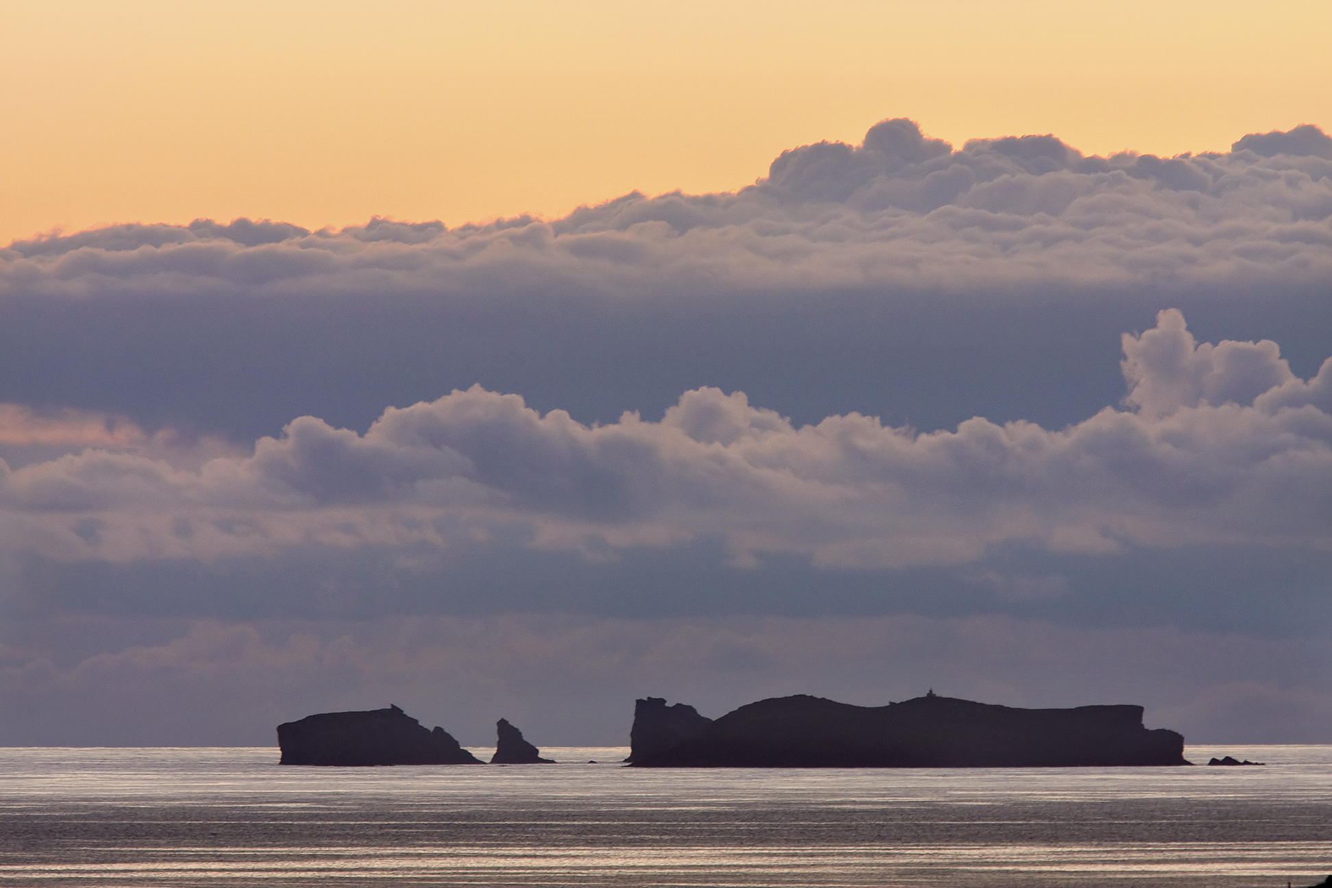 isolotti al tramonto