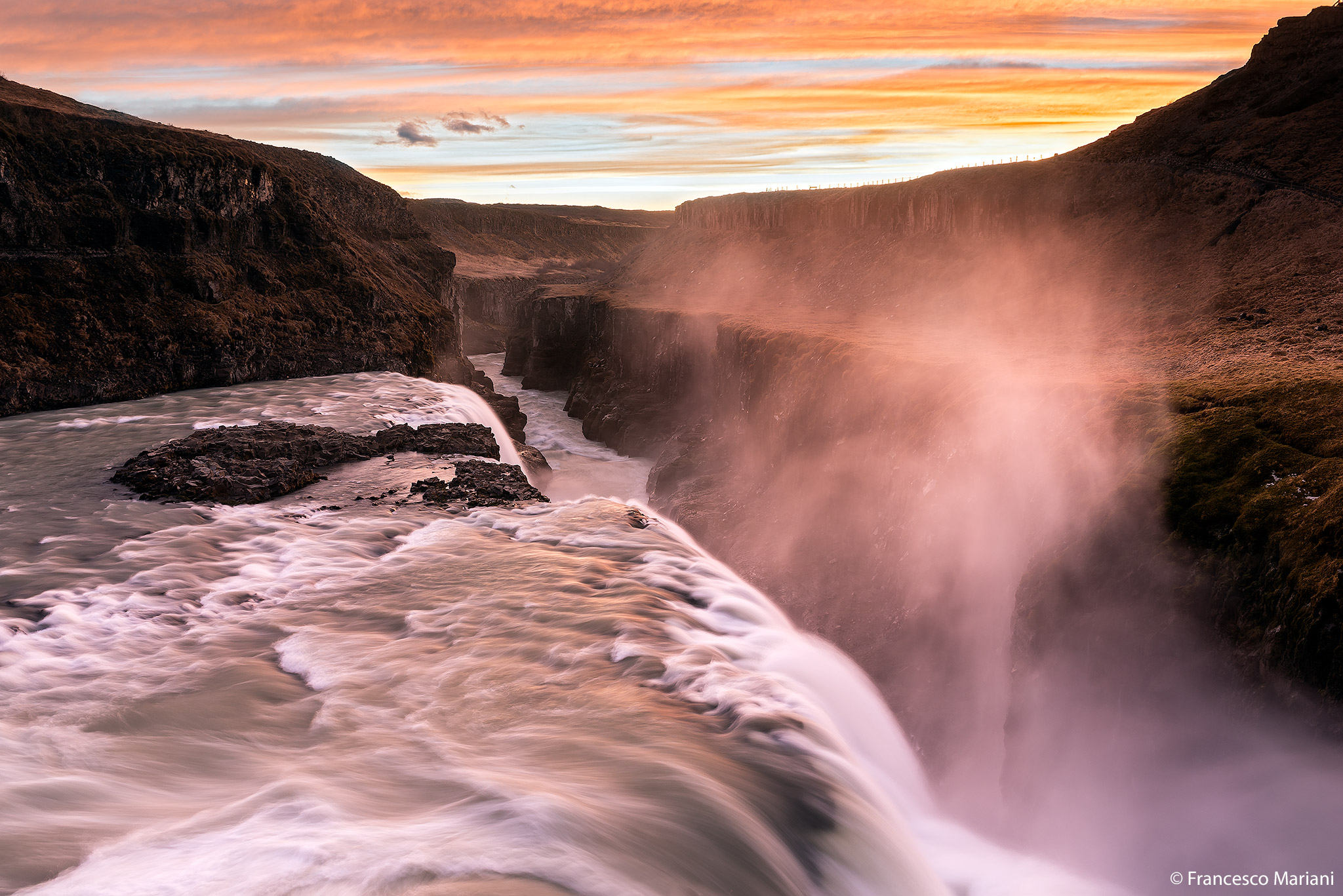 Gullfoss la Cascata Dorata