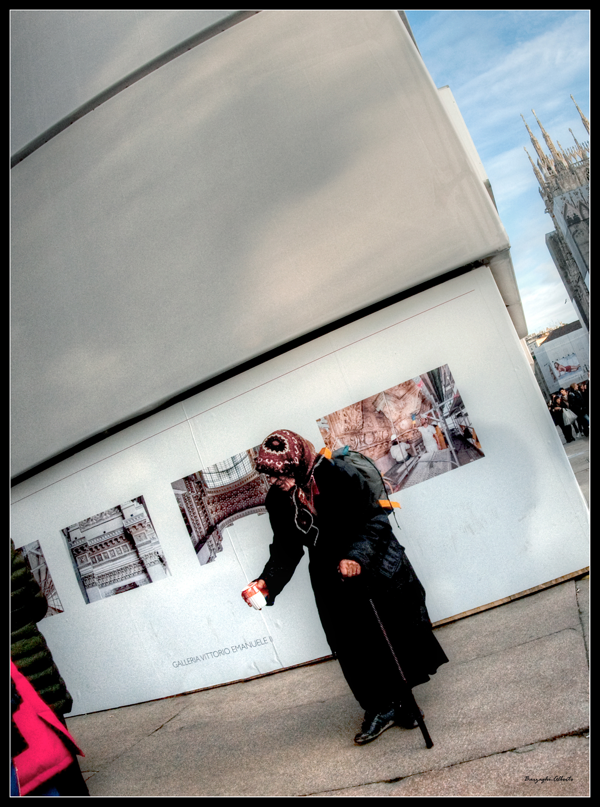 milano sempre piu povera