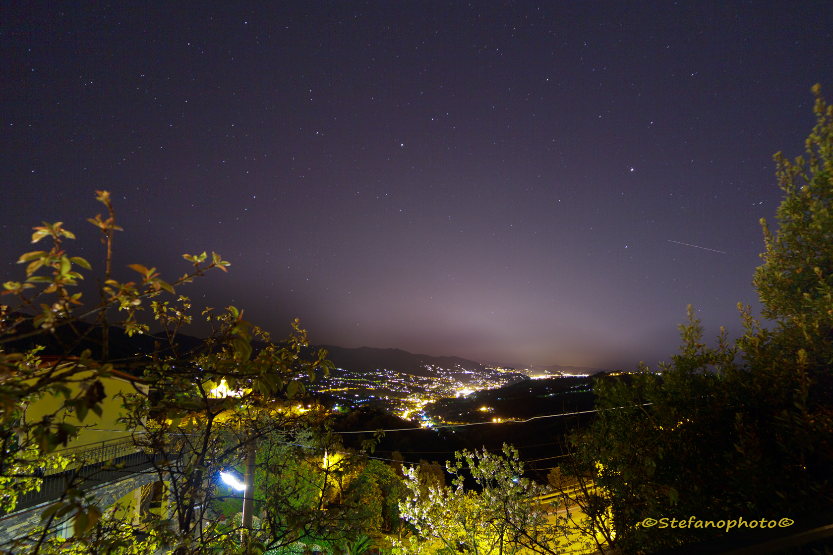 Light pollution (Rapallo Ge)