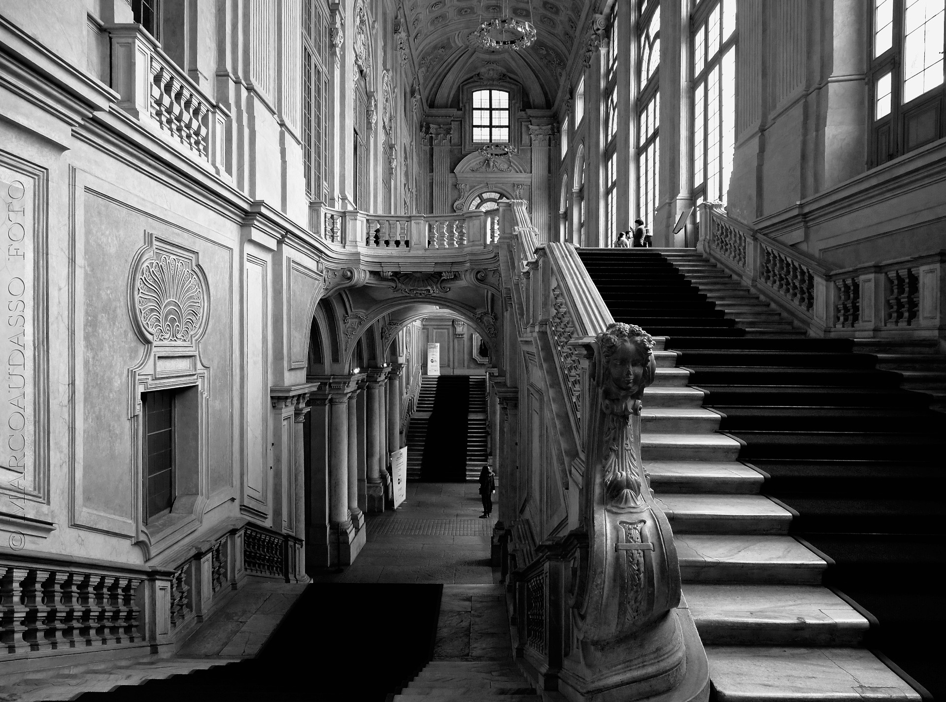 Scalone del Palazzo Madama - Torino