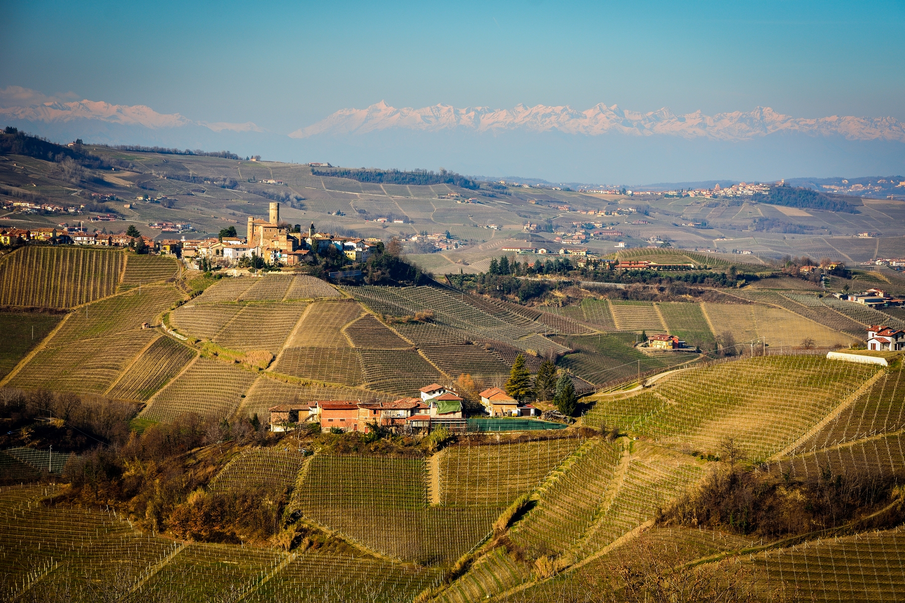 Castiglione Falletto: cartolina.