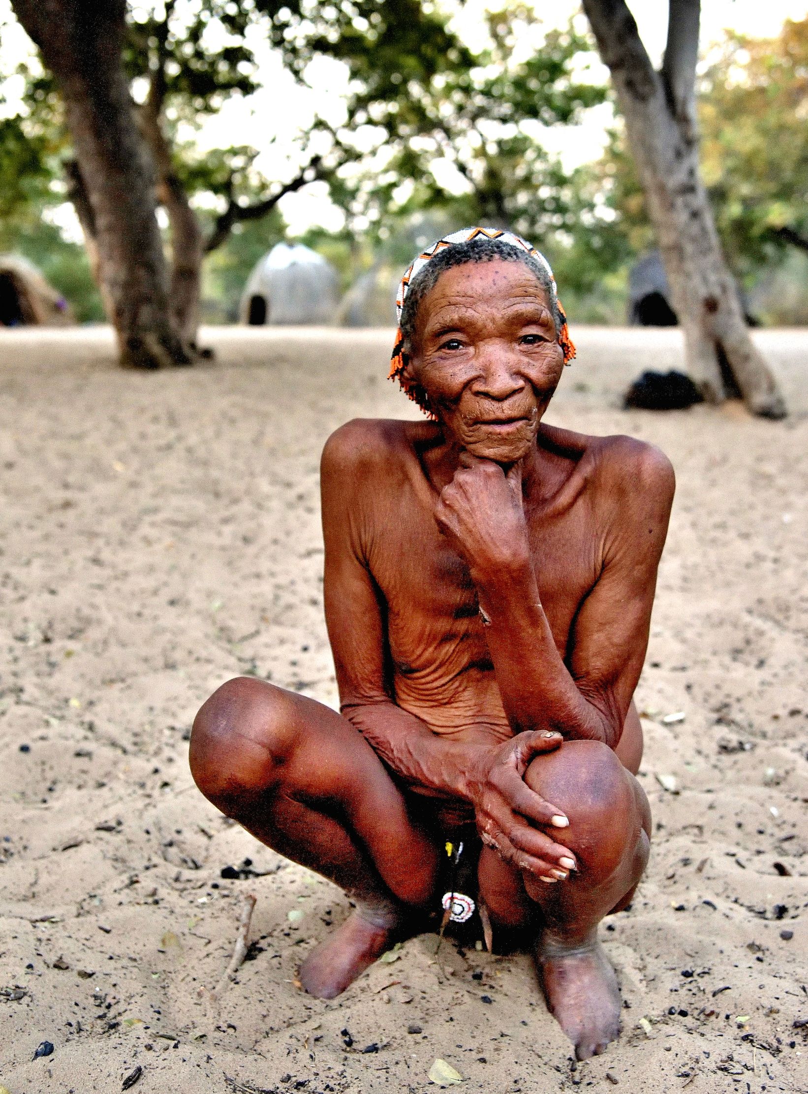 Bushmanland - Anziano Boscimane