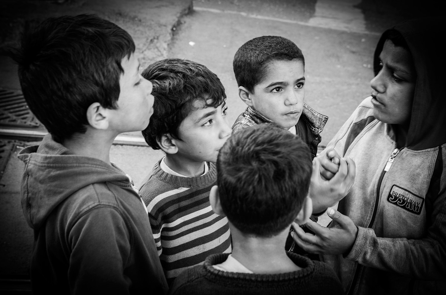children in the street