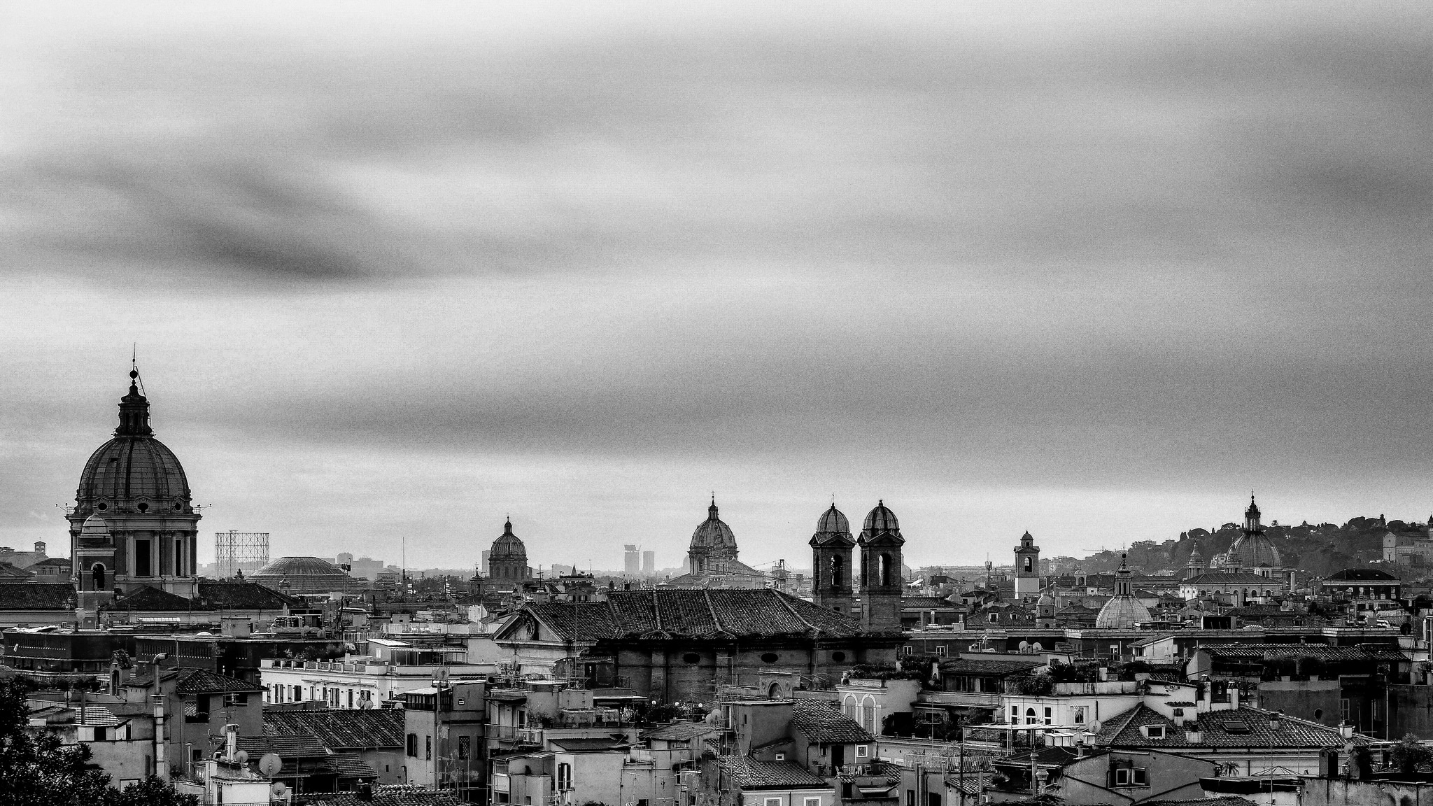 From the terrace of the Pincio