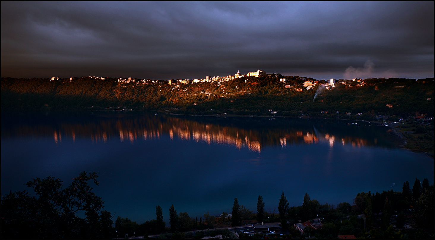 Castel Gandolfo, the dawn, October 1, 2010