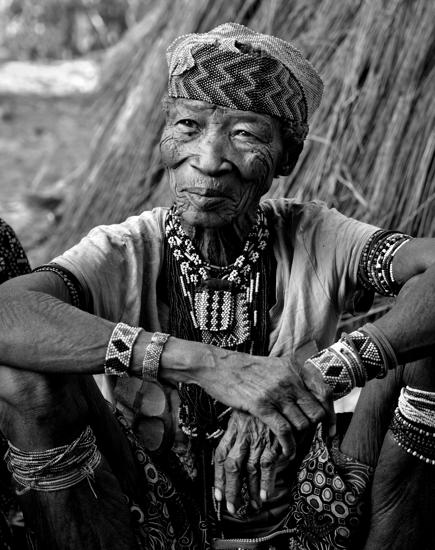 Namibia 2013 - Bushmanland - Anziana Boscimane