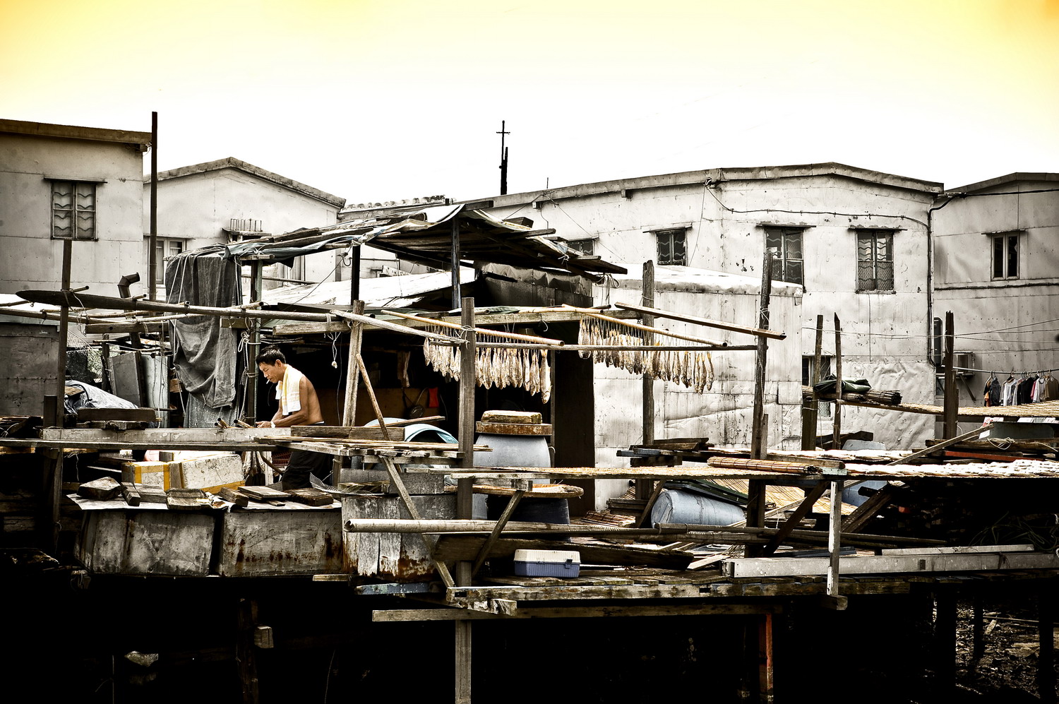villaggio di contrabbandieri a sud di HK