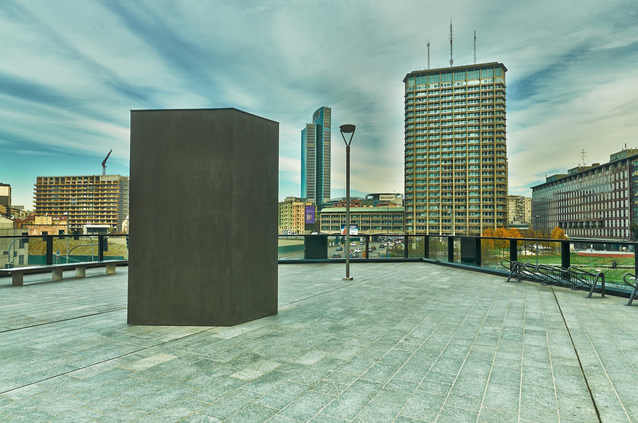 Veduta da Porta Nuova Milano