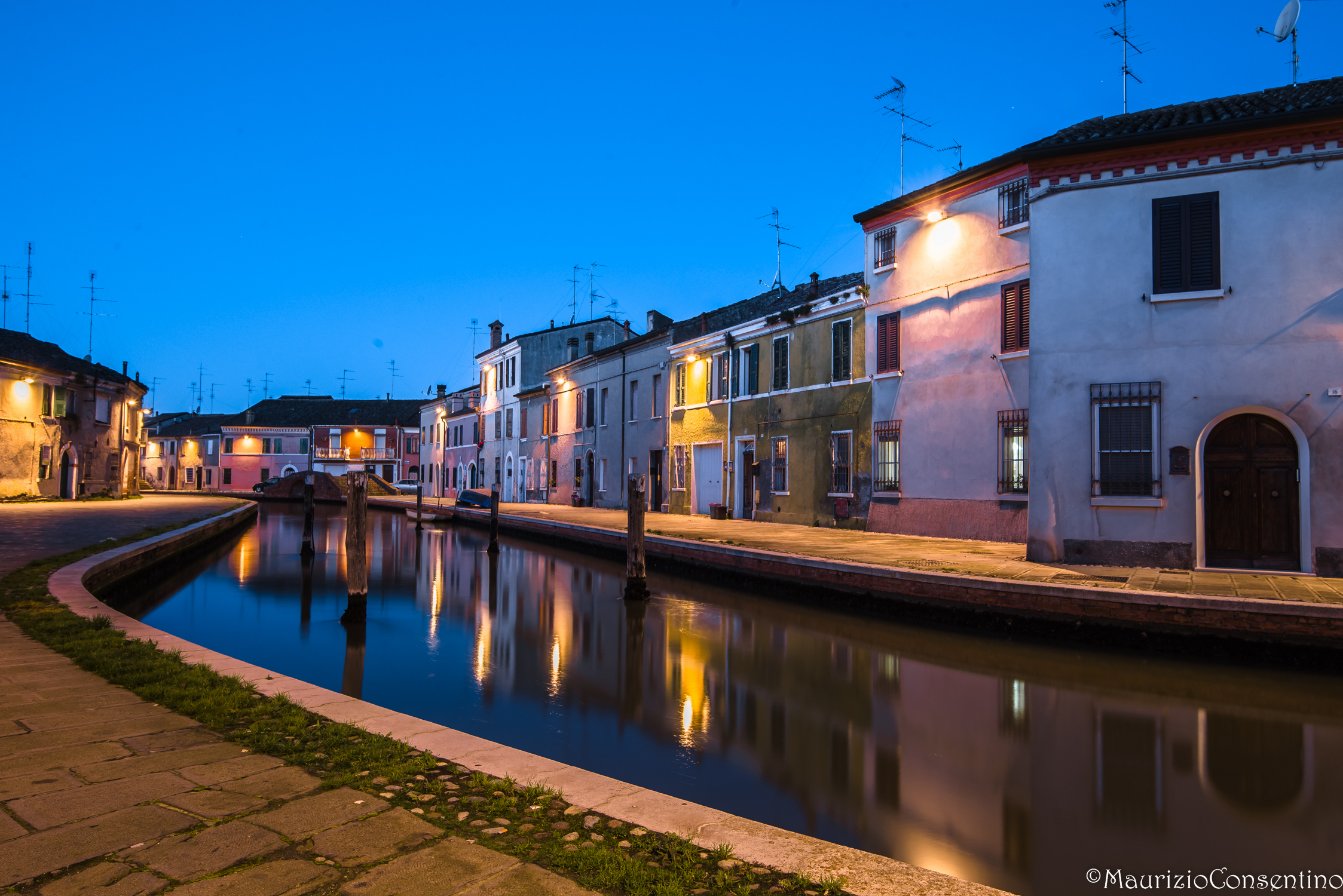 Comacchio, towards evening