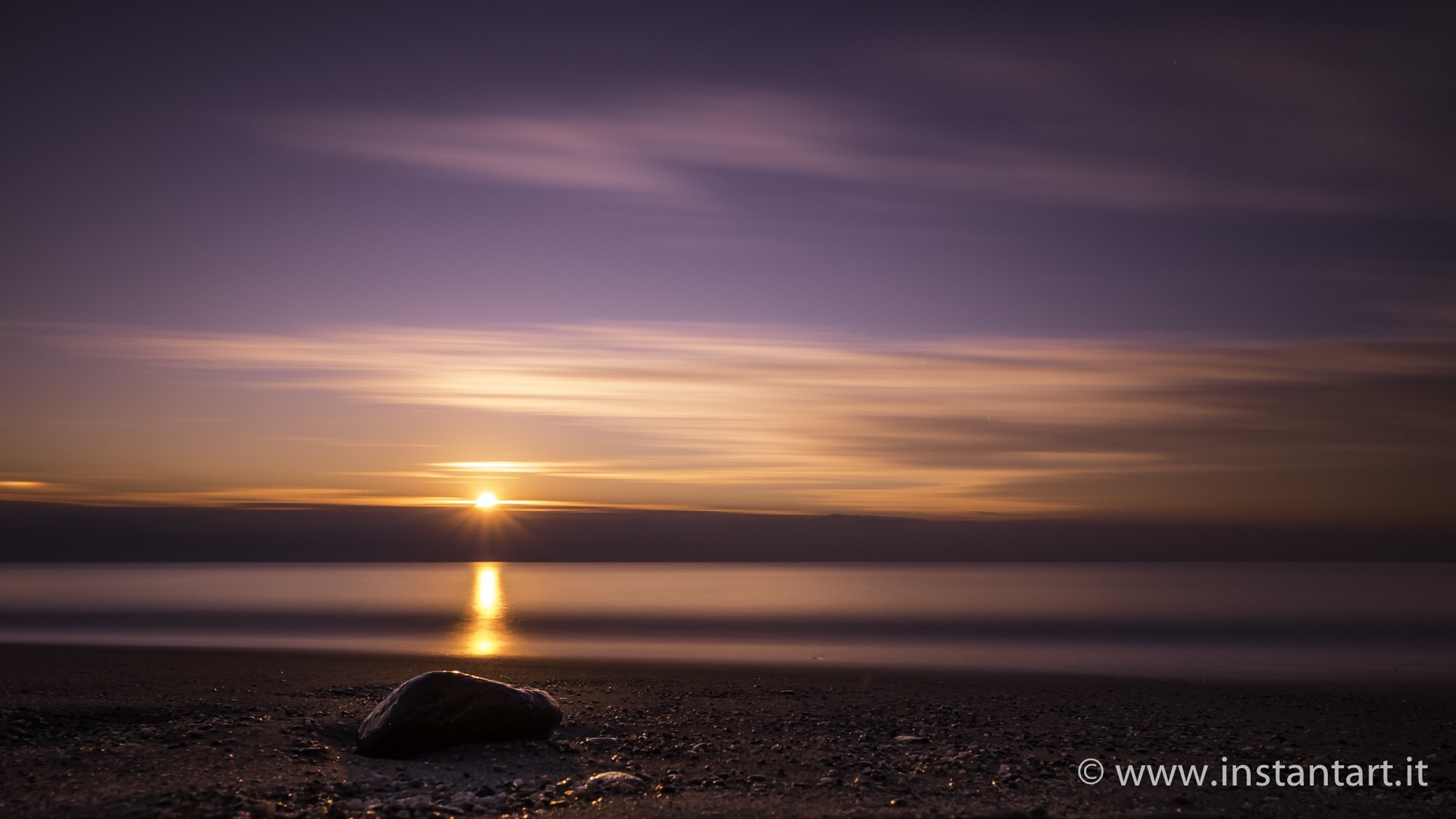 Last dawn of 2014 in Varazze