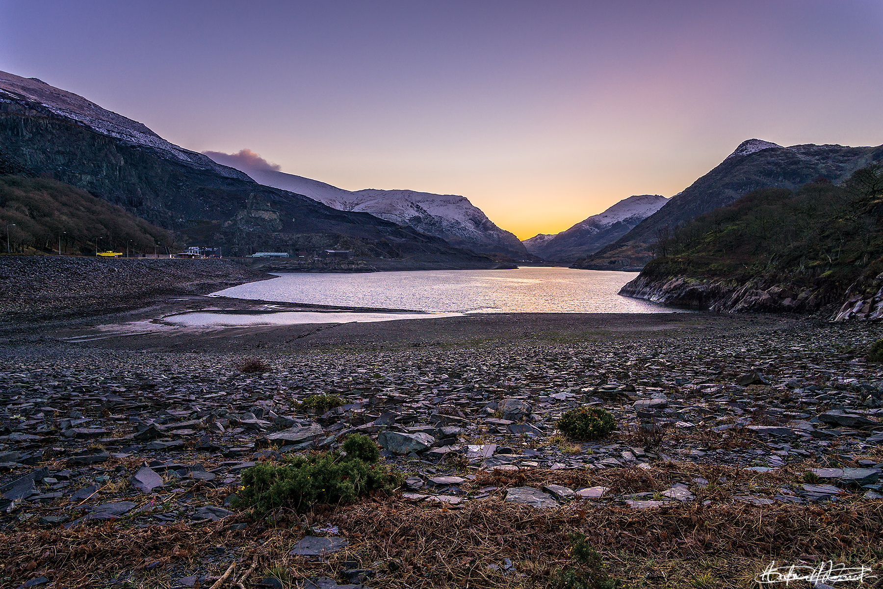 Alba on Snowdon