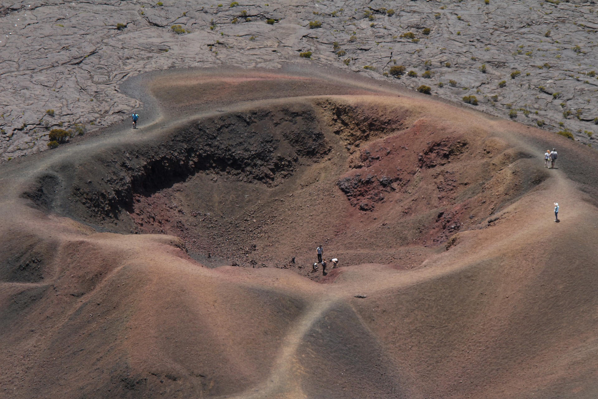 vecchio cono vulcano, Piton da la Fornace (Reunion)