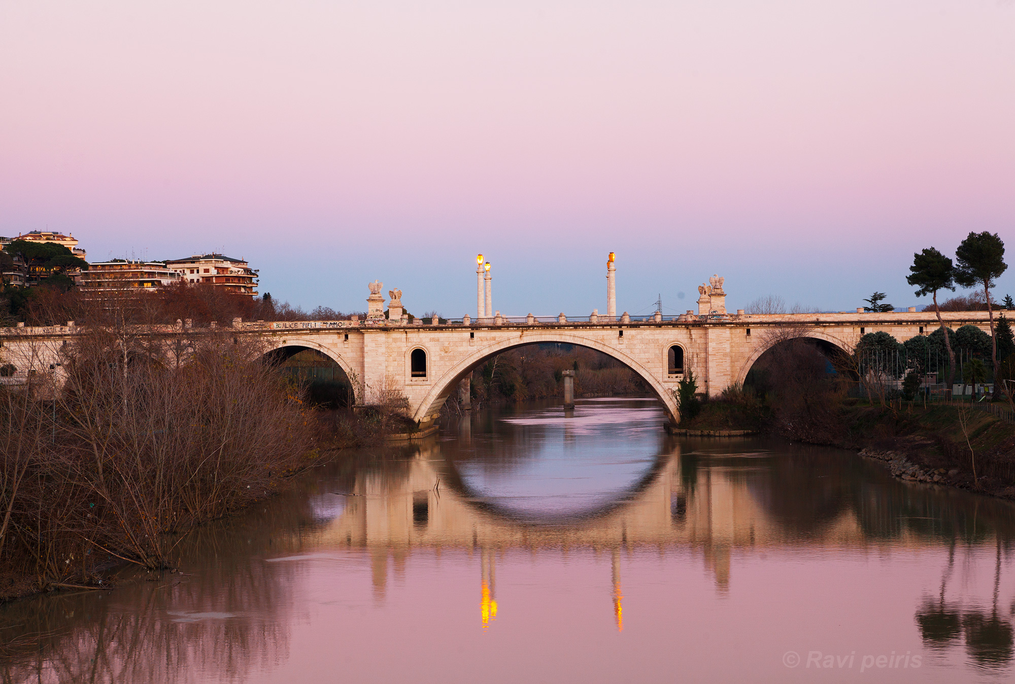 Vista da Ponte milvio