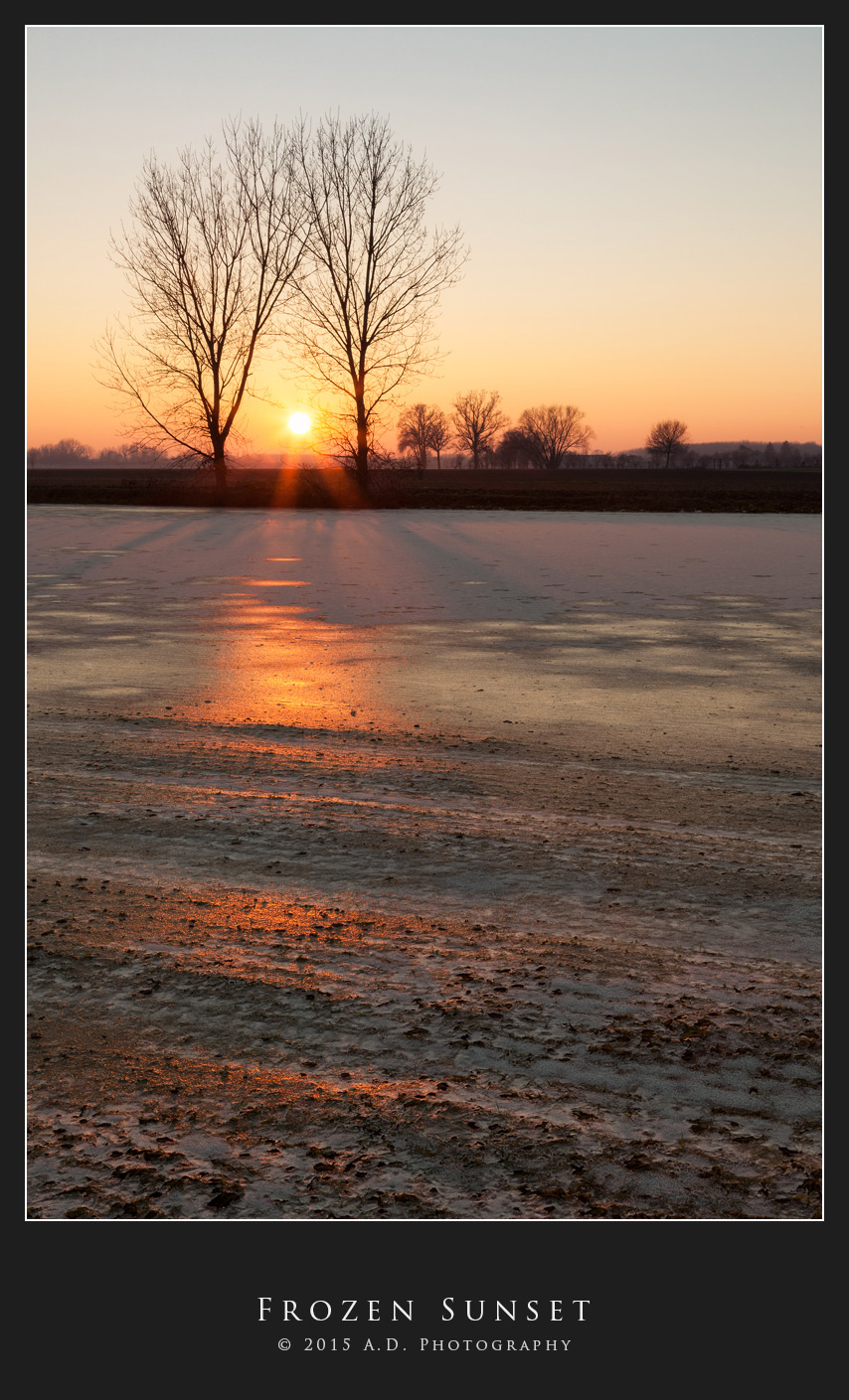 Frozen Sunset