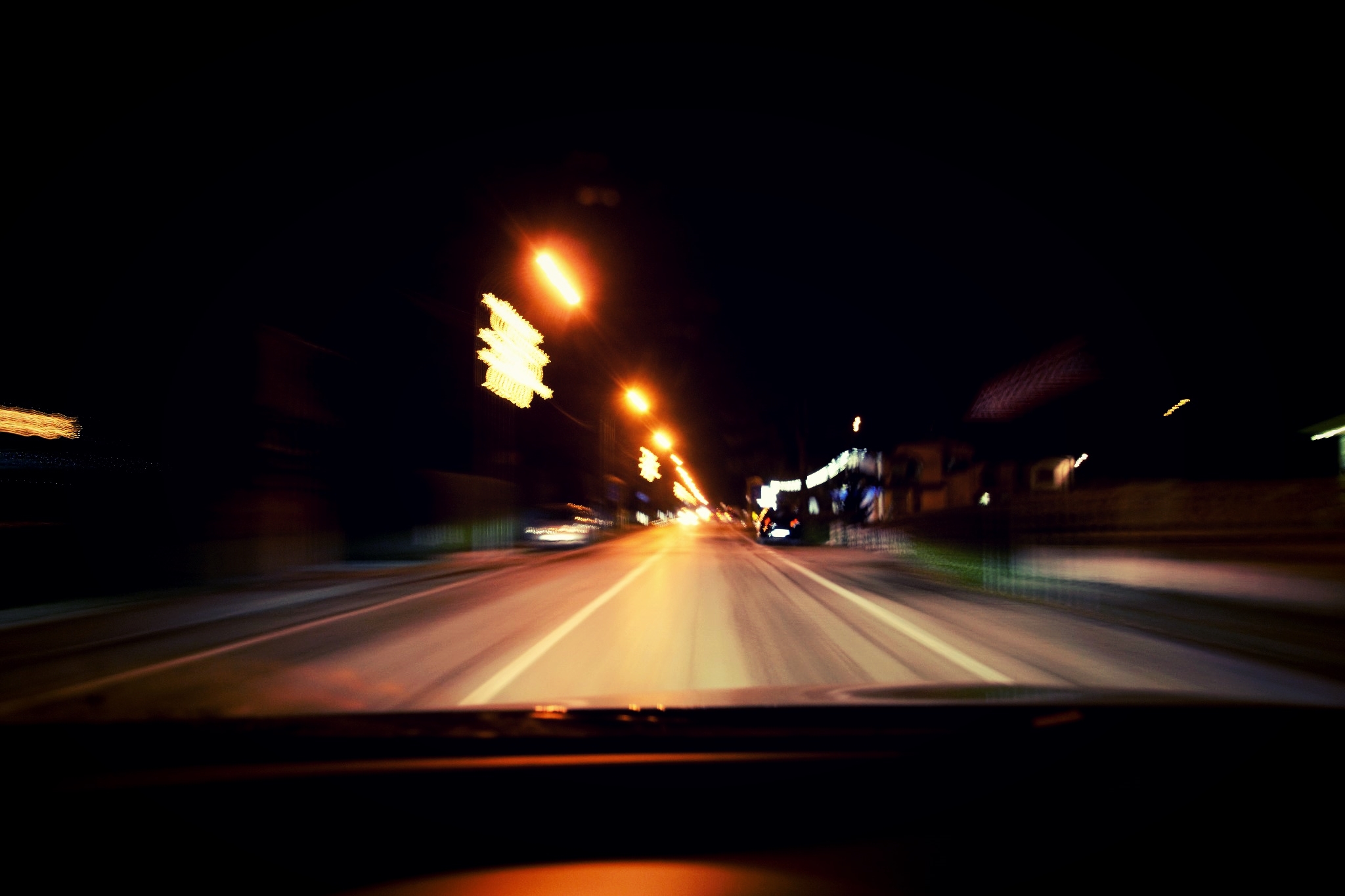 speed in the night town