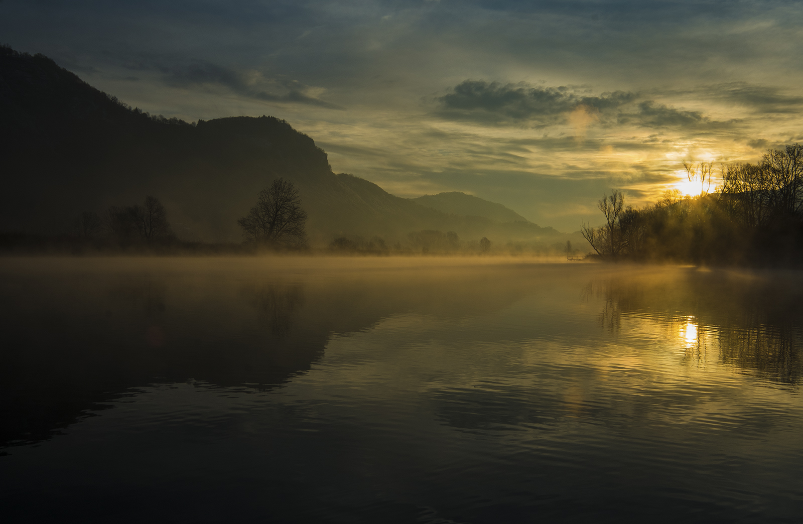 First light sull'Adda