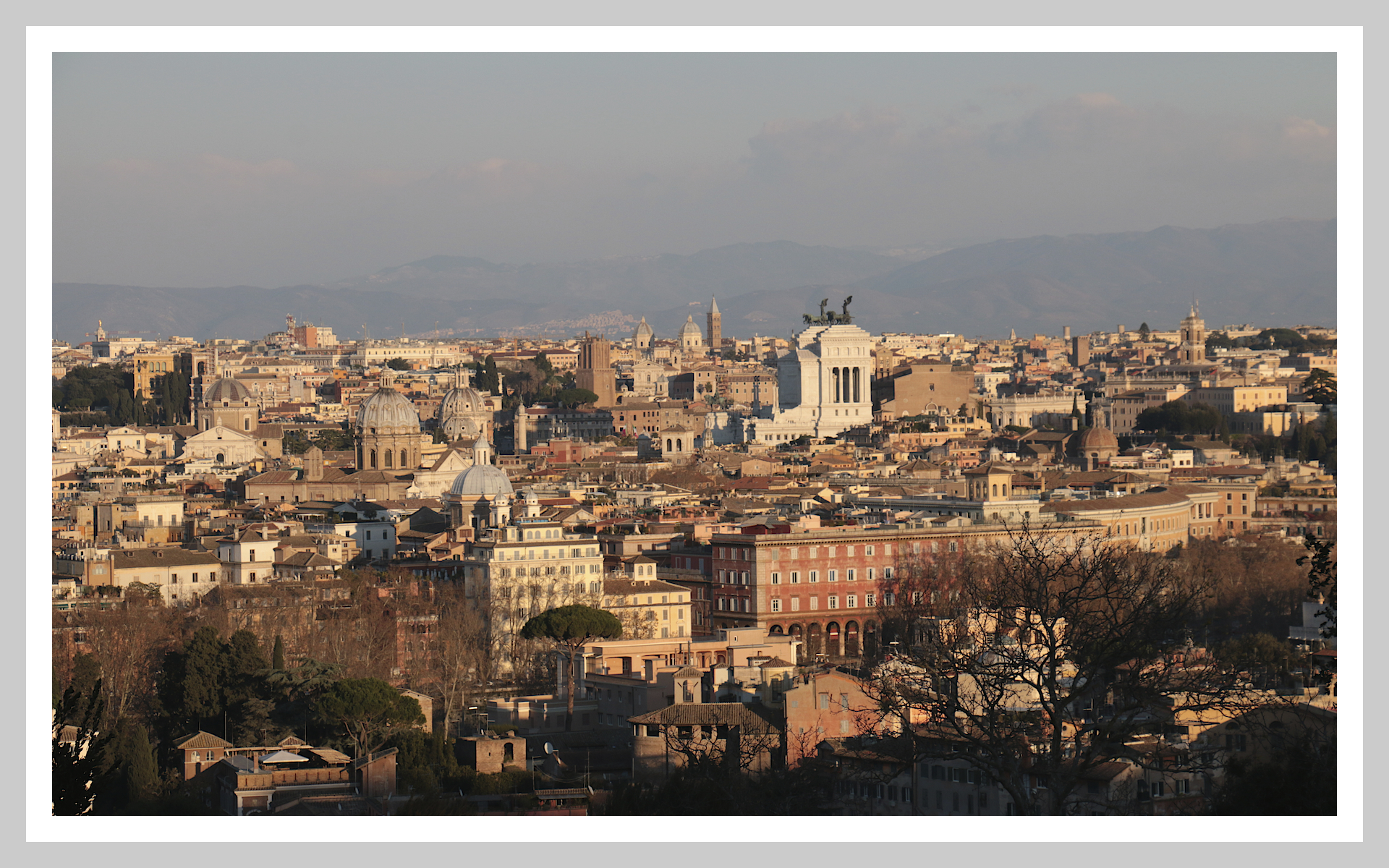 In giro per Roma...dal Gianicolo