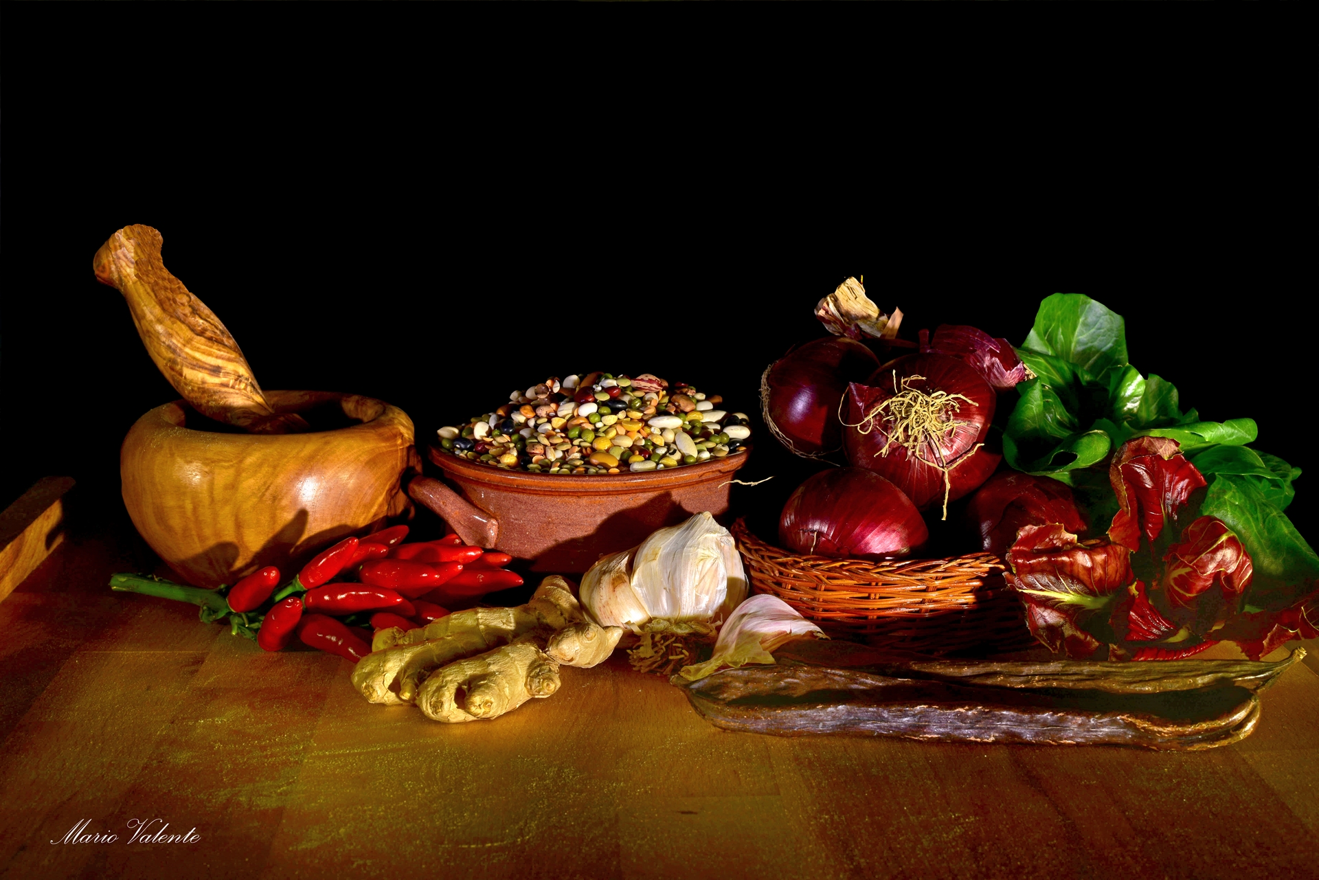 Still Life in light-painting