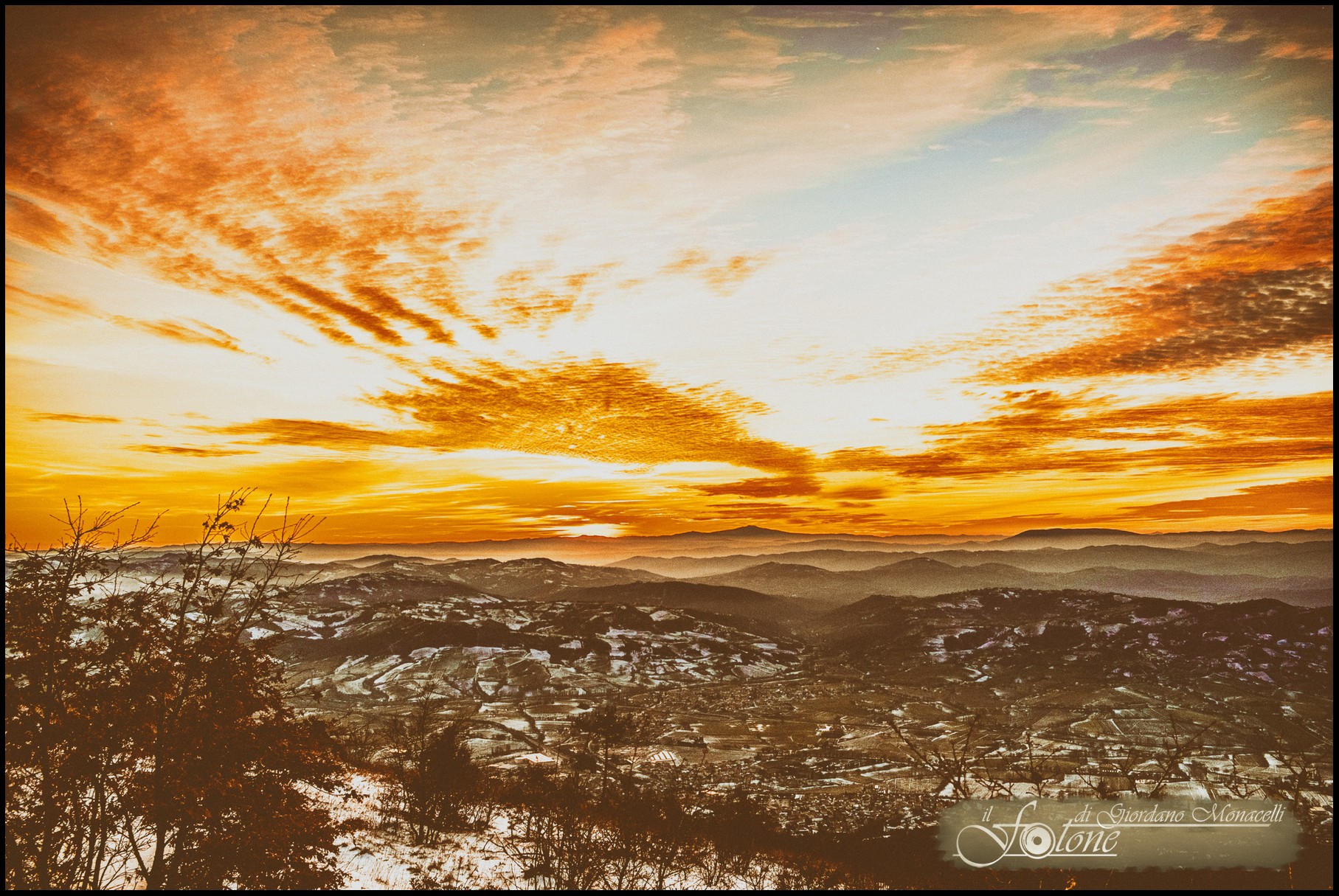 Sunset at Serrasanta