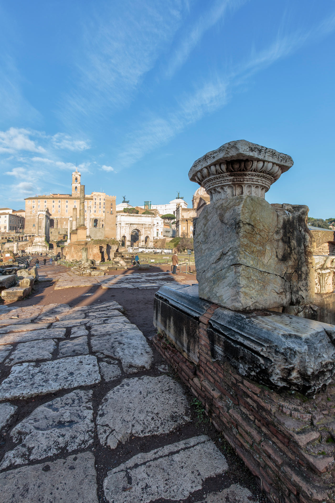 in the Roman Forum