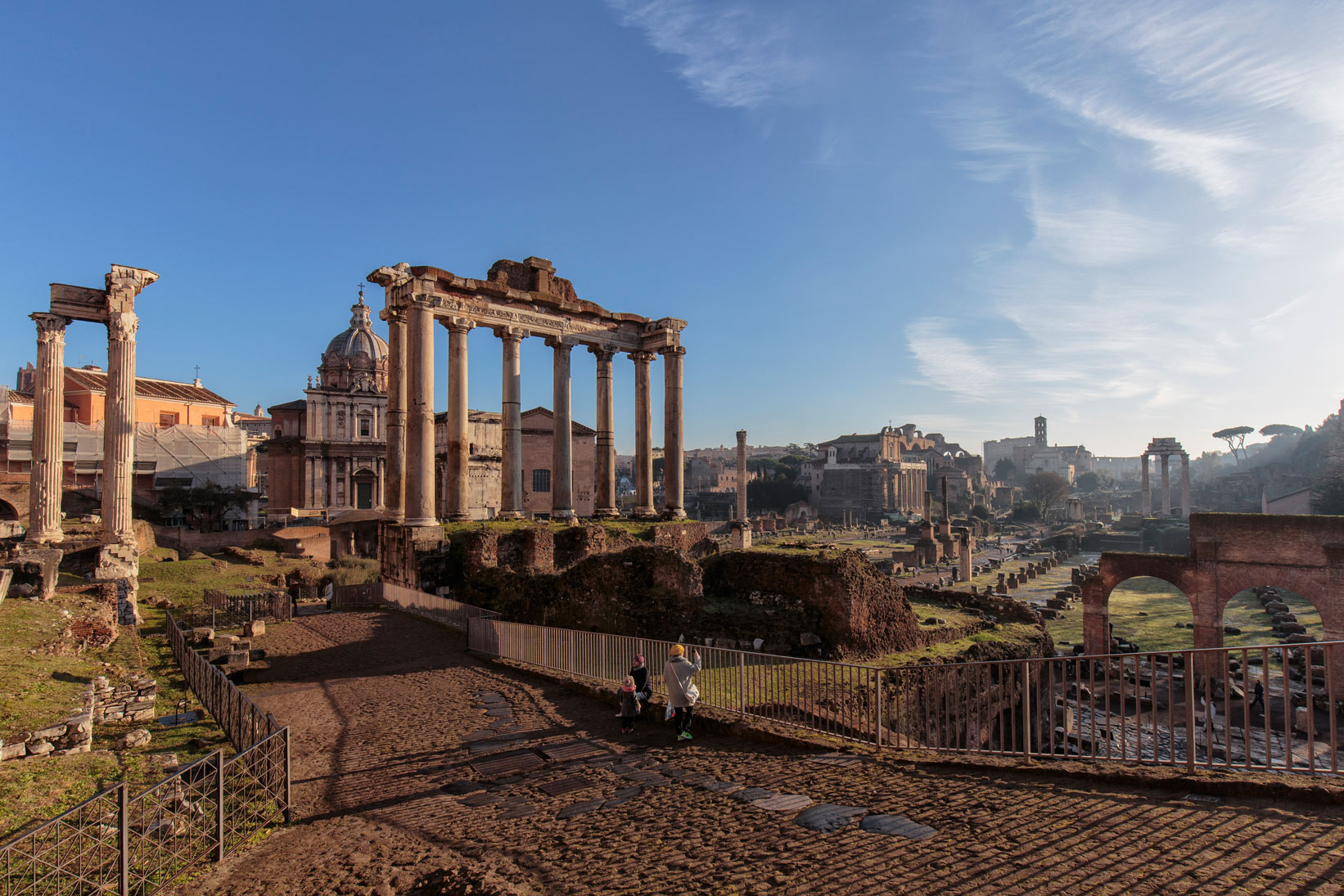 the Roman forum