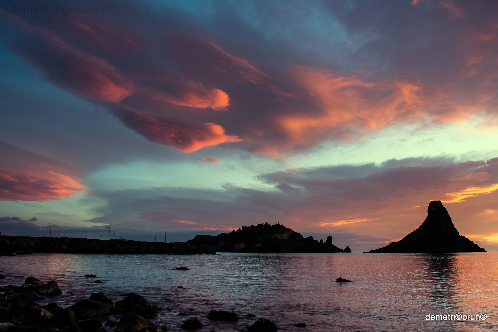 clouds to acitrezza of 04.01.2015