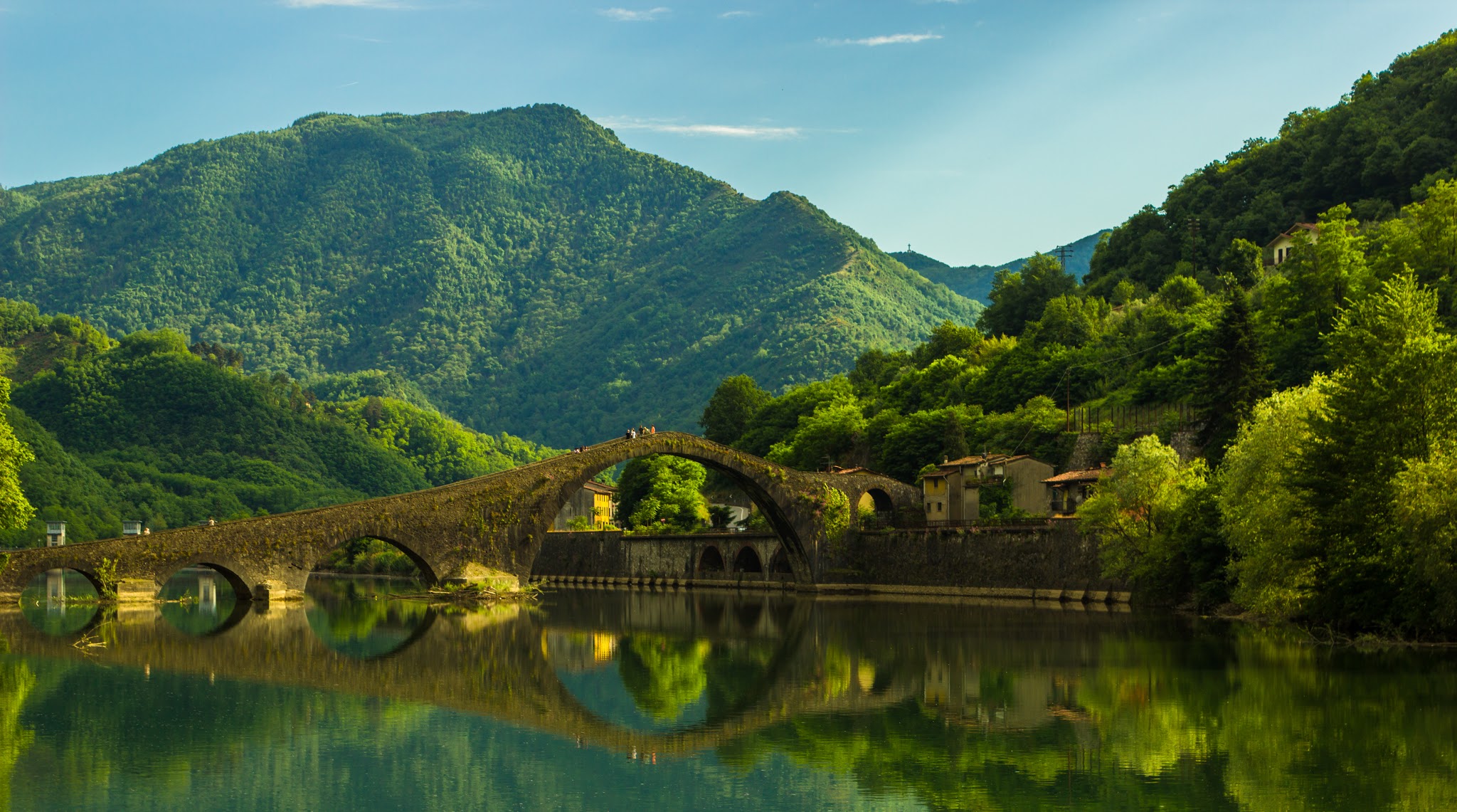 Ponte della Maddalena (aka Devil's Bridge)