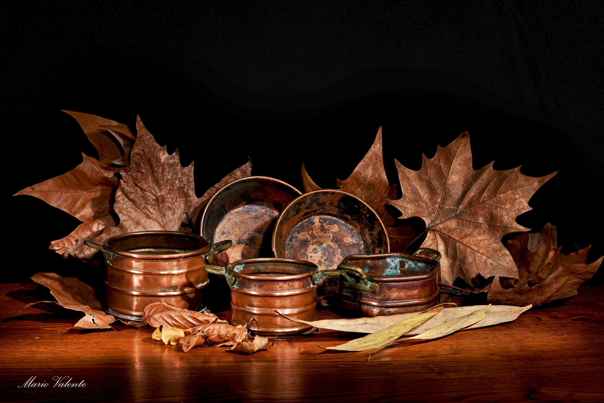 Still life in light painting