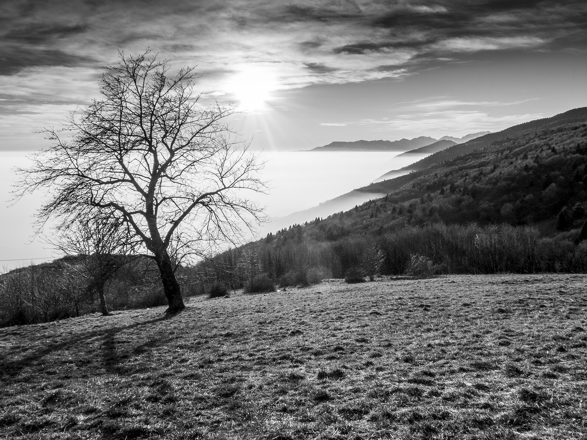 Tramonto, Monte Corno, Altopiano di Asiago