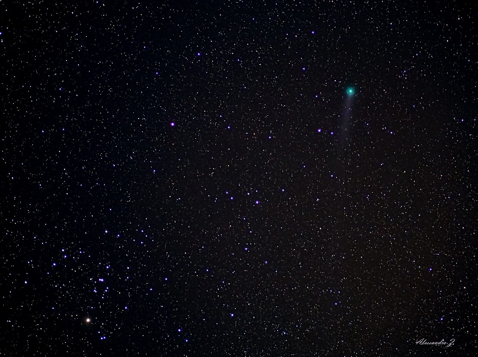Comet Lovejoy rich field