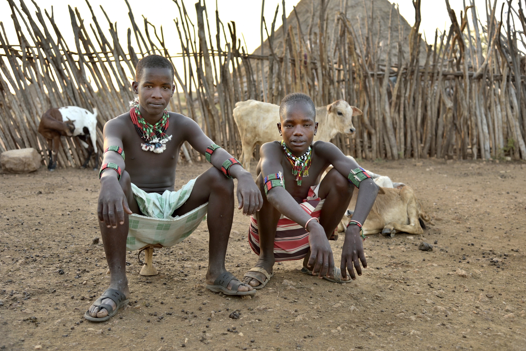 Etiopia 2015 - Ragazzi Hamer