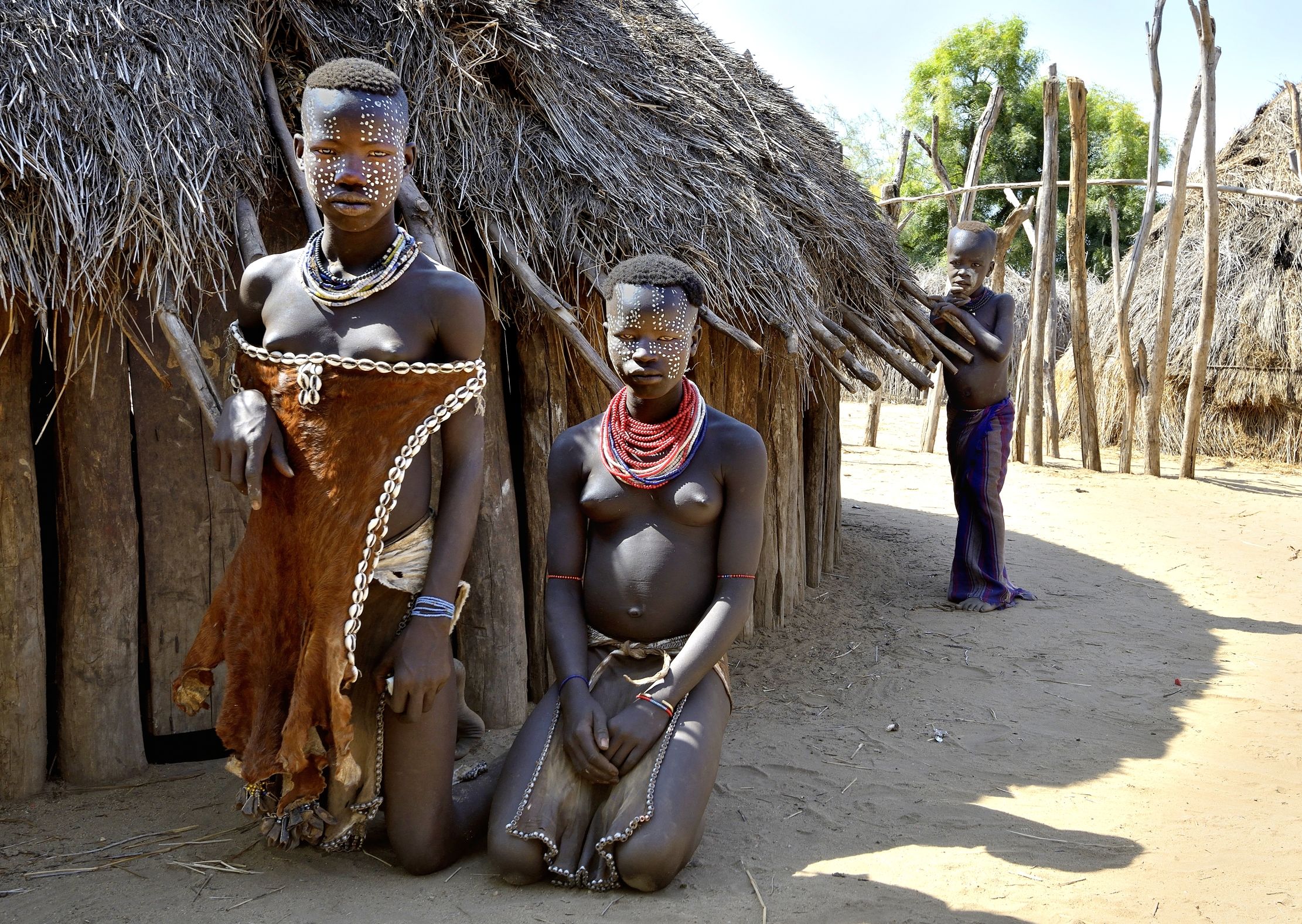 Etiopia 2015 - Ragazze Karo