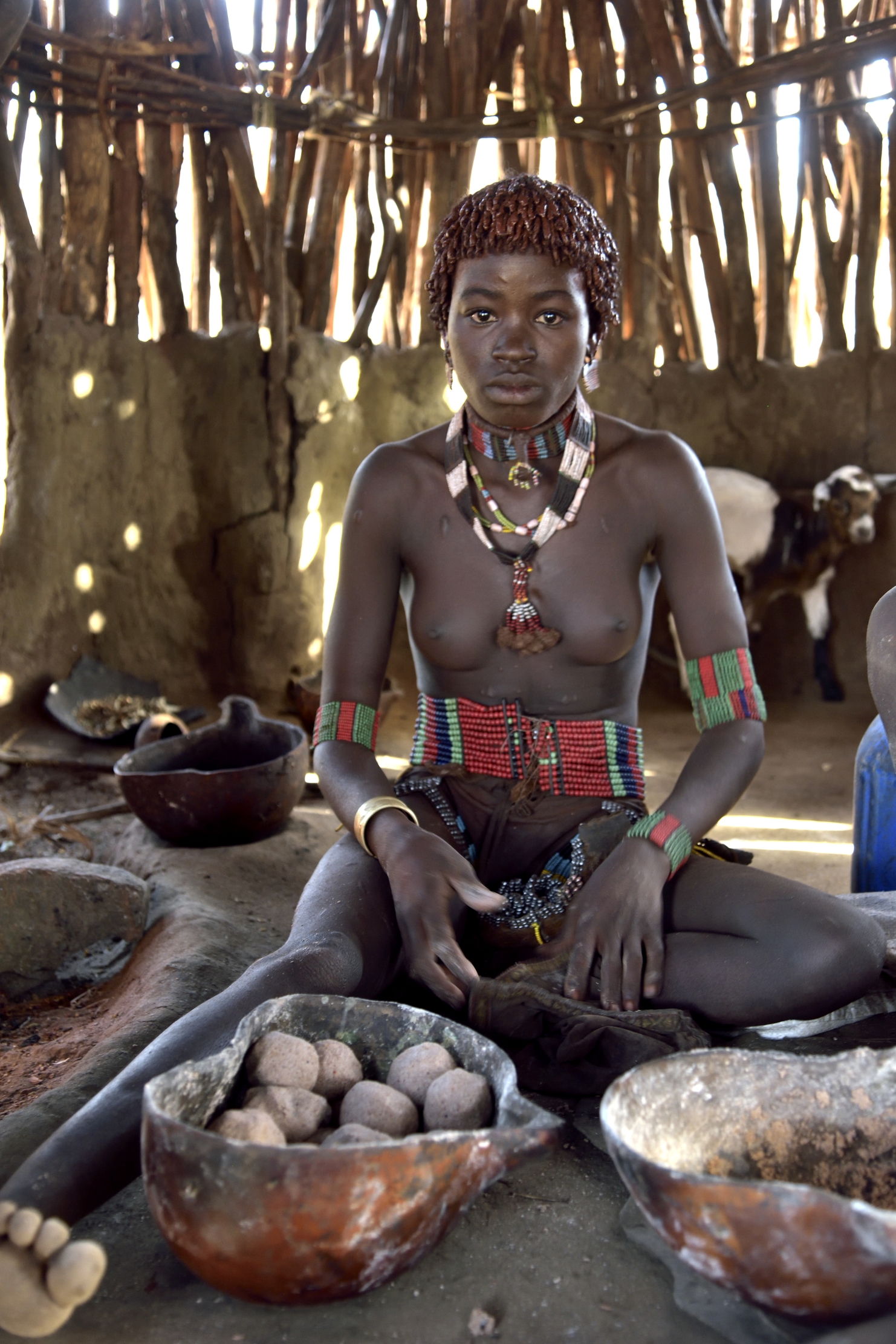 Etiopia 2015 - Ragazza Hamer