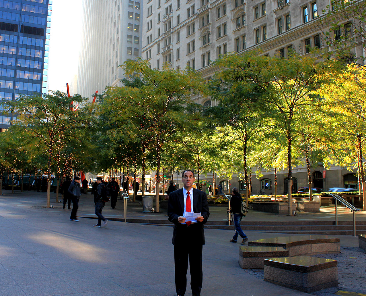 Personaggio a Ground Zero (New York)