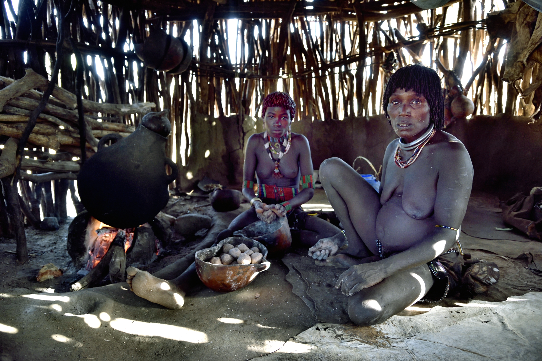 Etiopia 2015 - Nella capanna Hamer