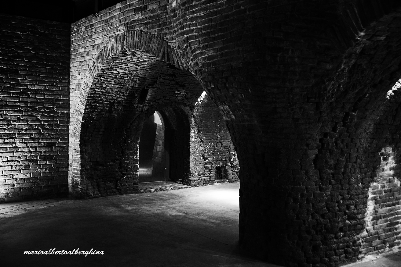 Interno del Museo Fornace  Hoffman