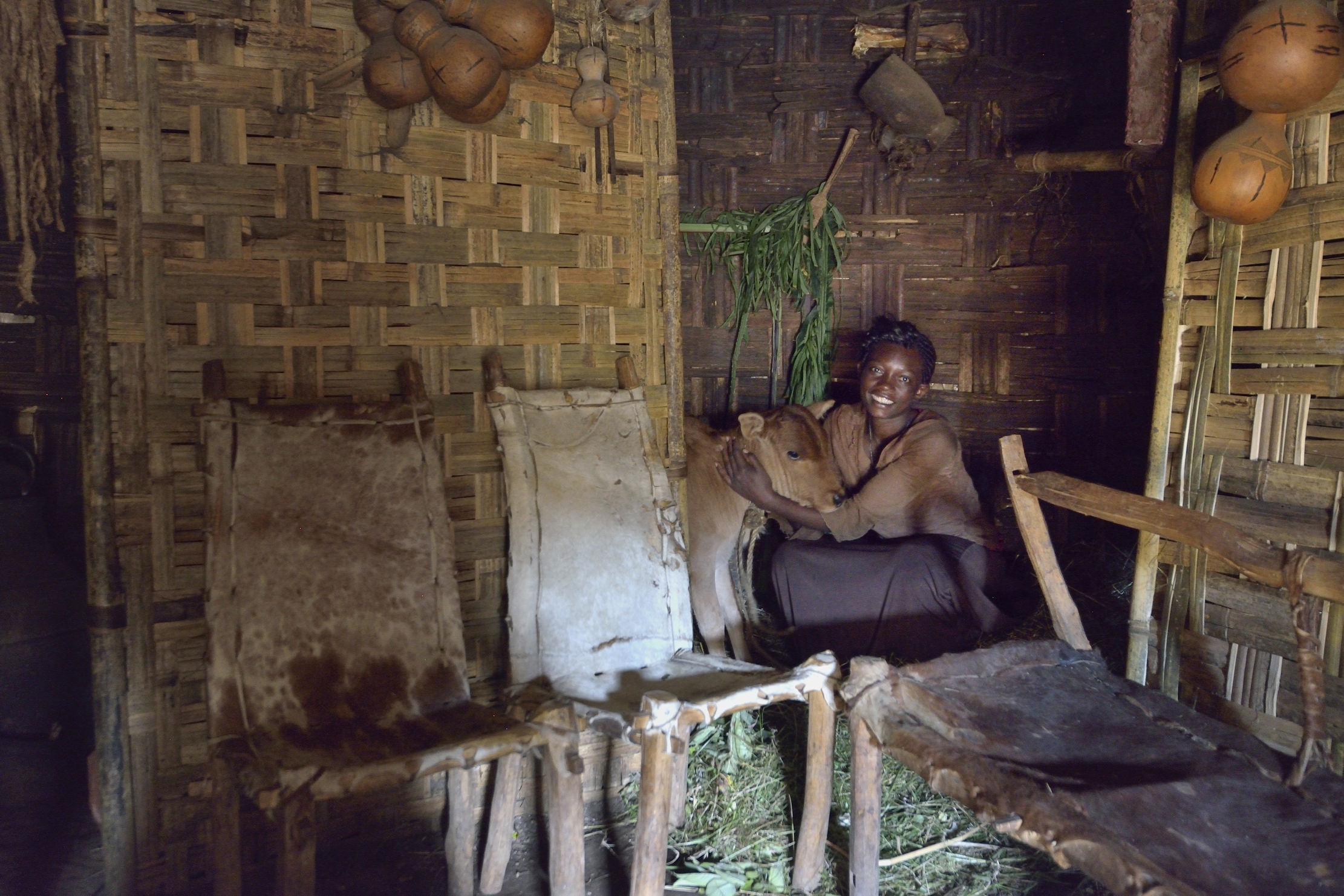Etiopia 2015 - In una capanna Dorze