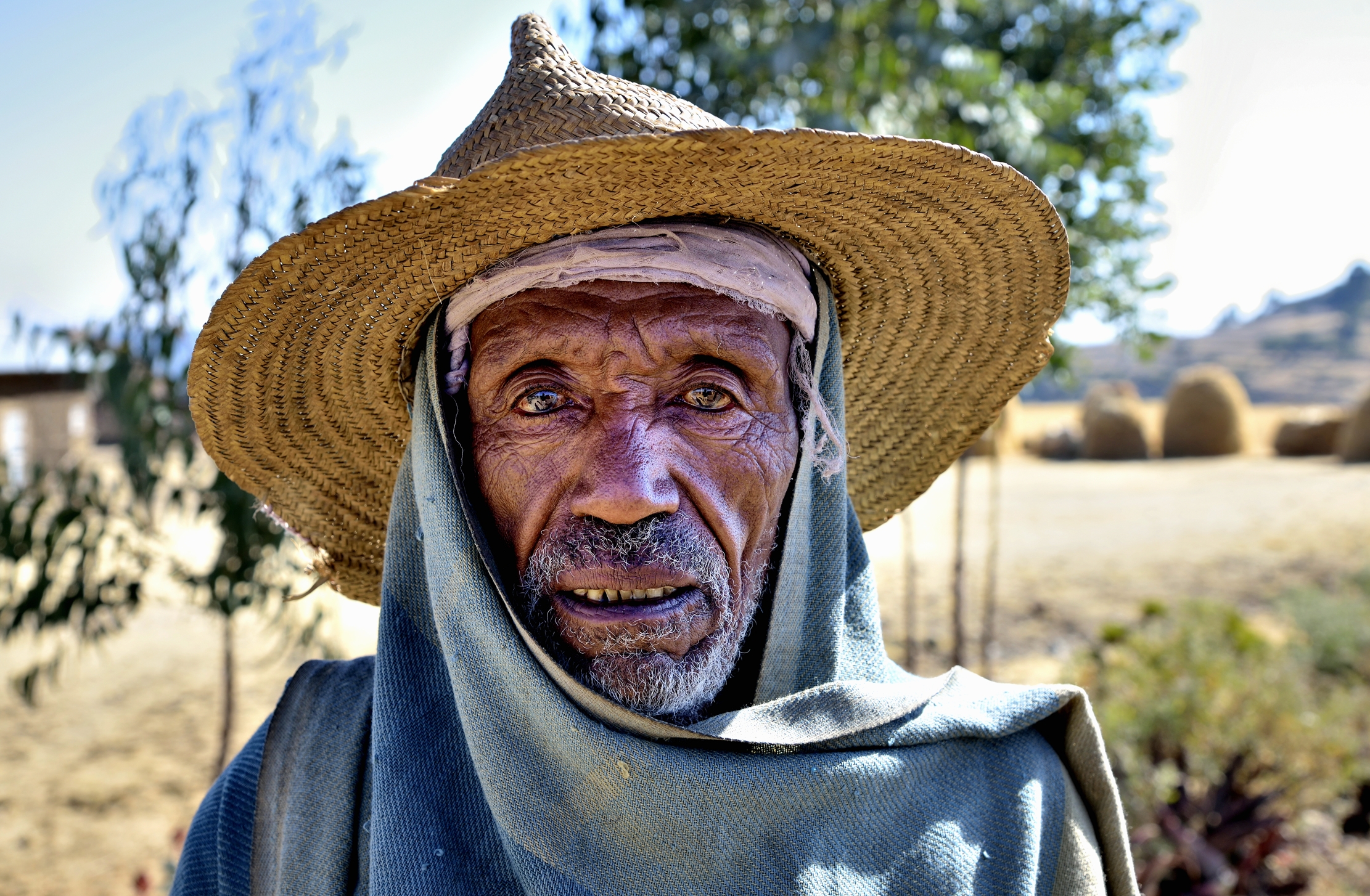 Etiopia 2015 - Contadino Amara