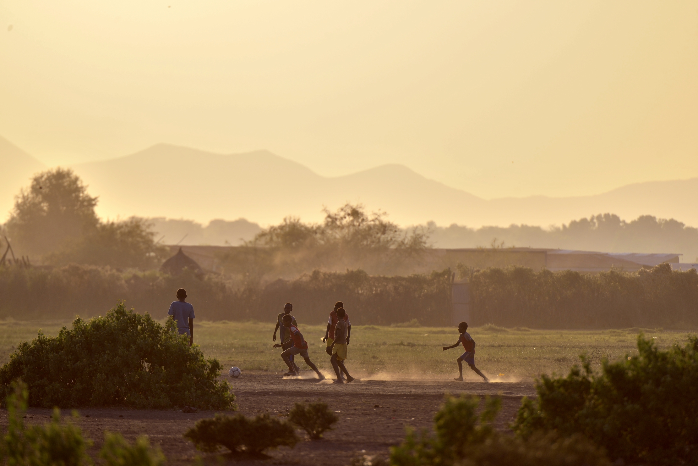 Etiopia 2015 - Calcio in un posto sperduto