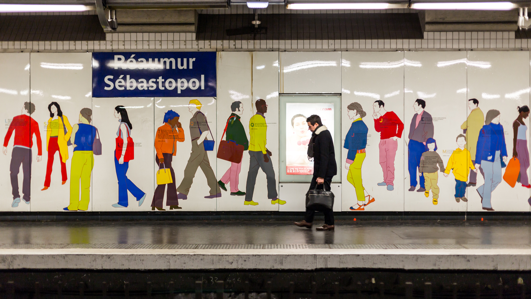 Metro Reaumur Sebastopol - Paris