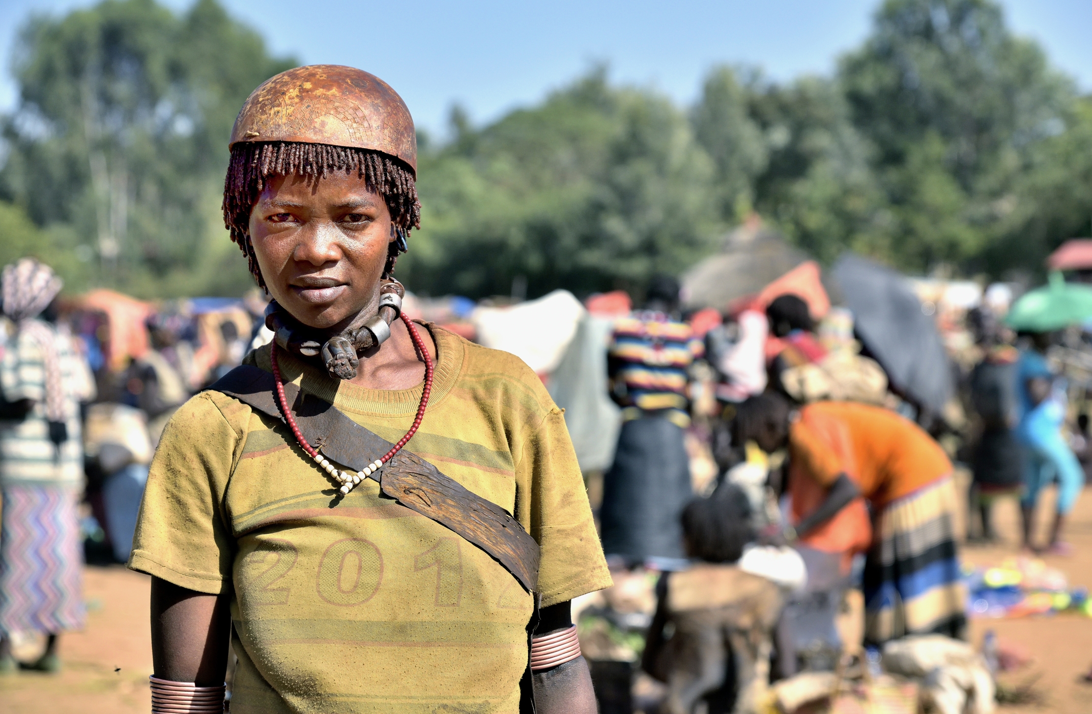 Etiopia 2015 - Tsemai al mercato di Kayafer