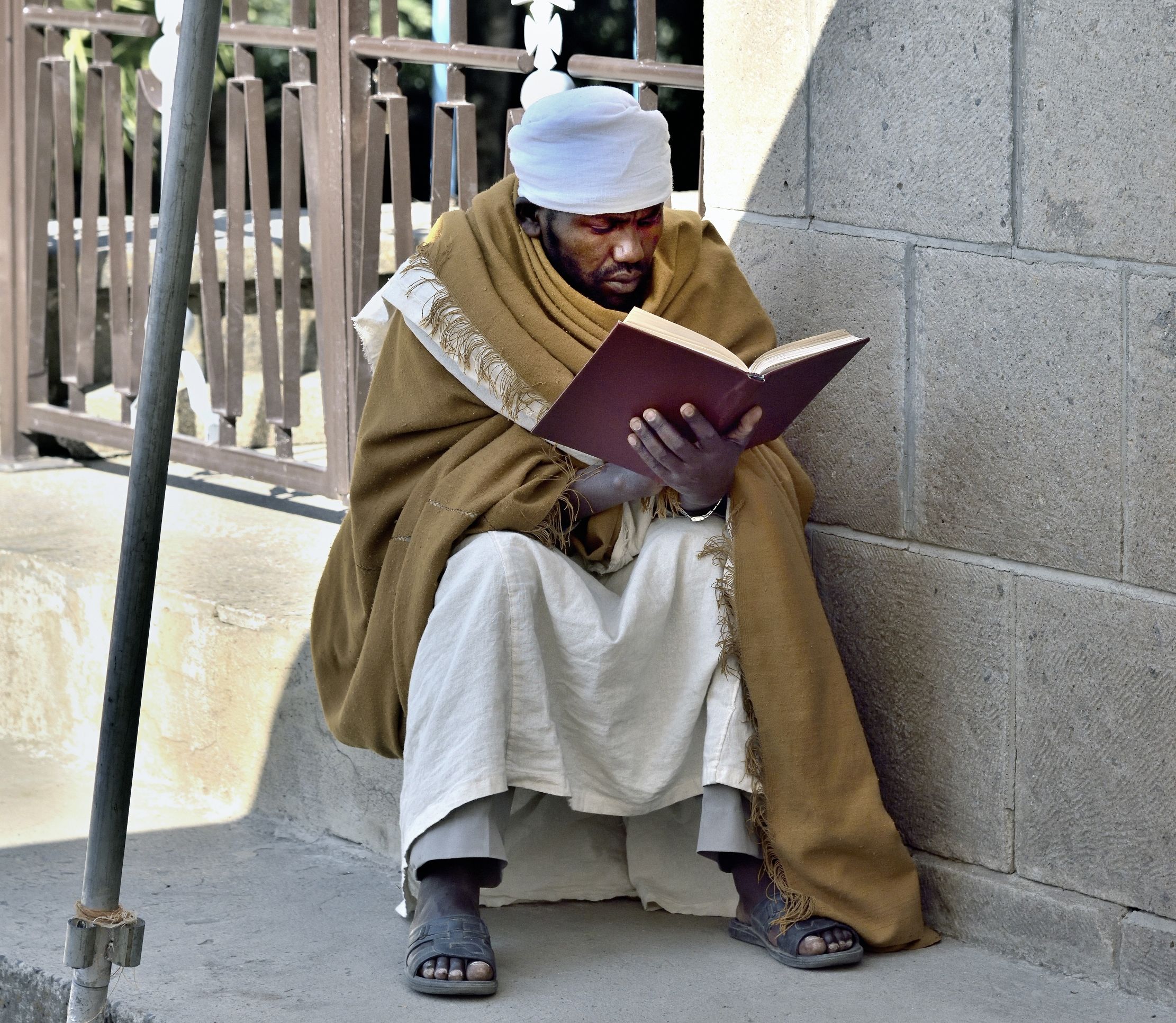 Etiopia 2015 - Monaco al Monastero di Debre Libanos