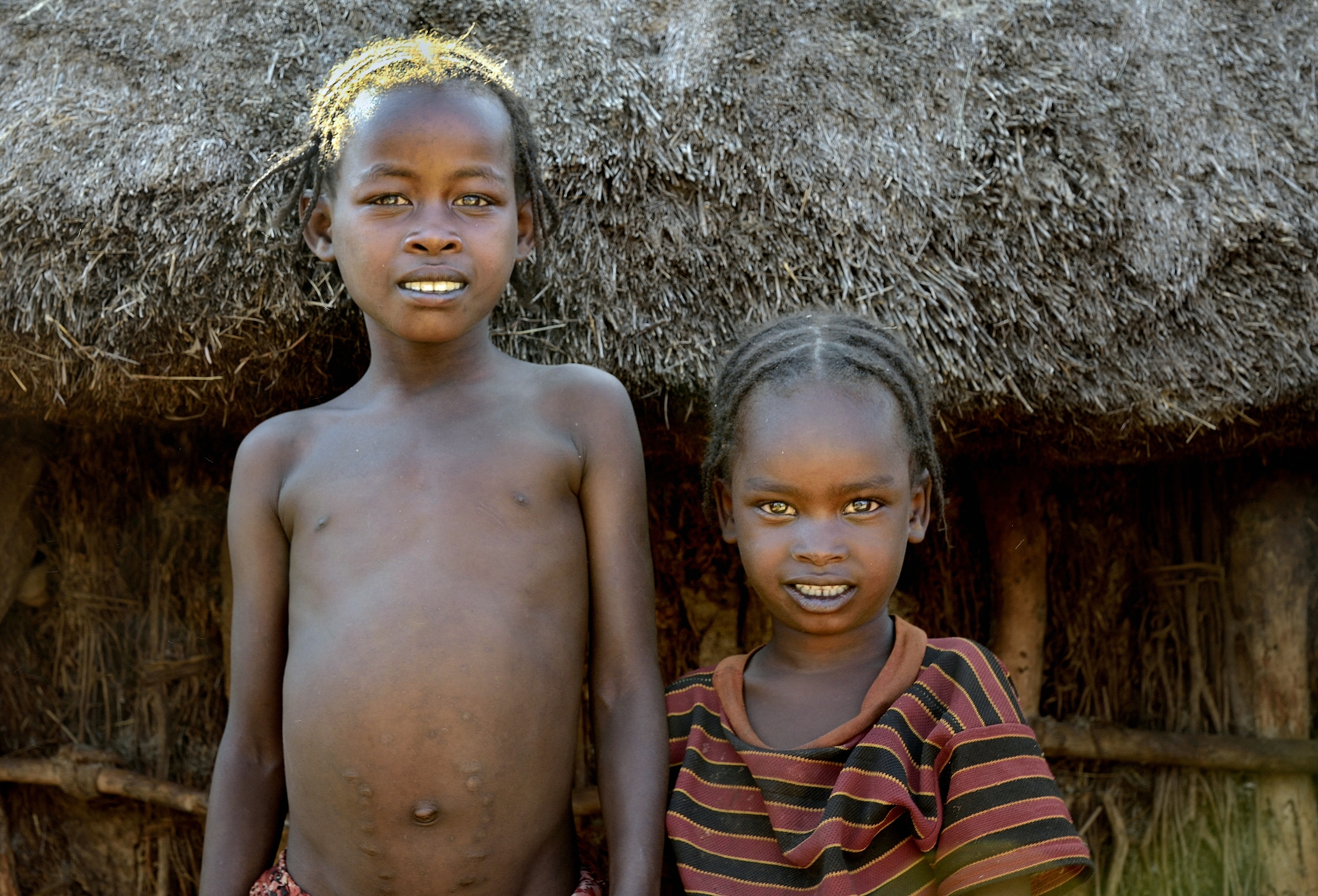 Etiopia 2015 - Bambine Konso