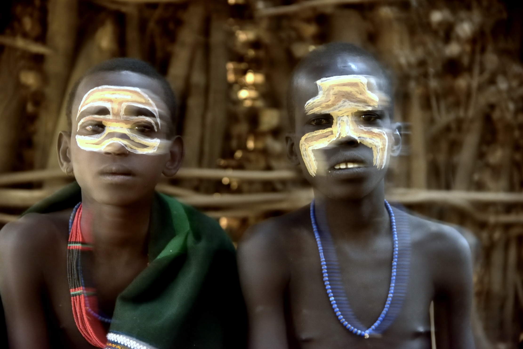 Etiopia 2015 - Maschere Erborè (..volutamente mossa.....