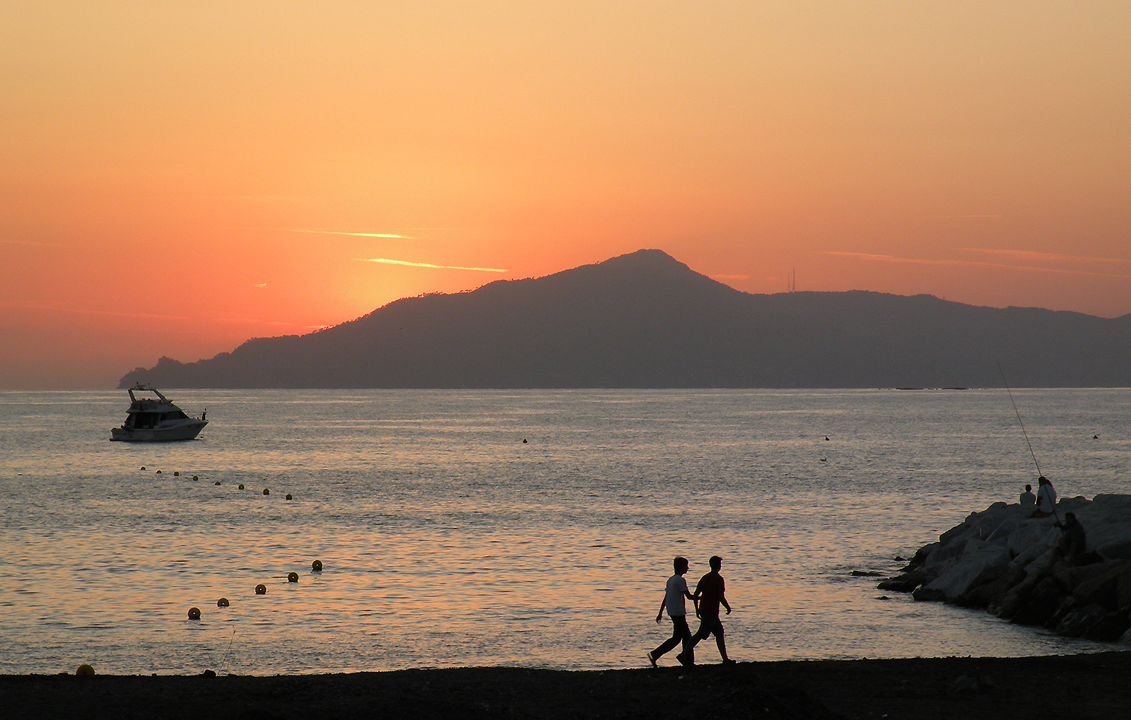 Passeggiata al Tramonto