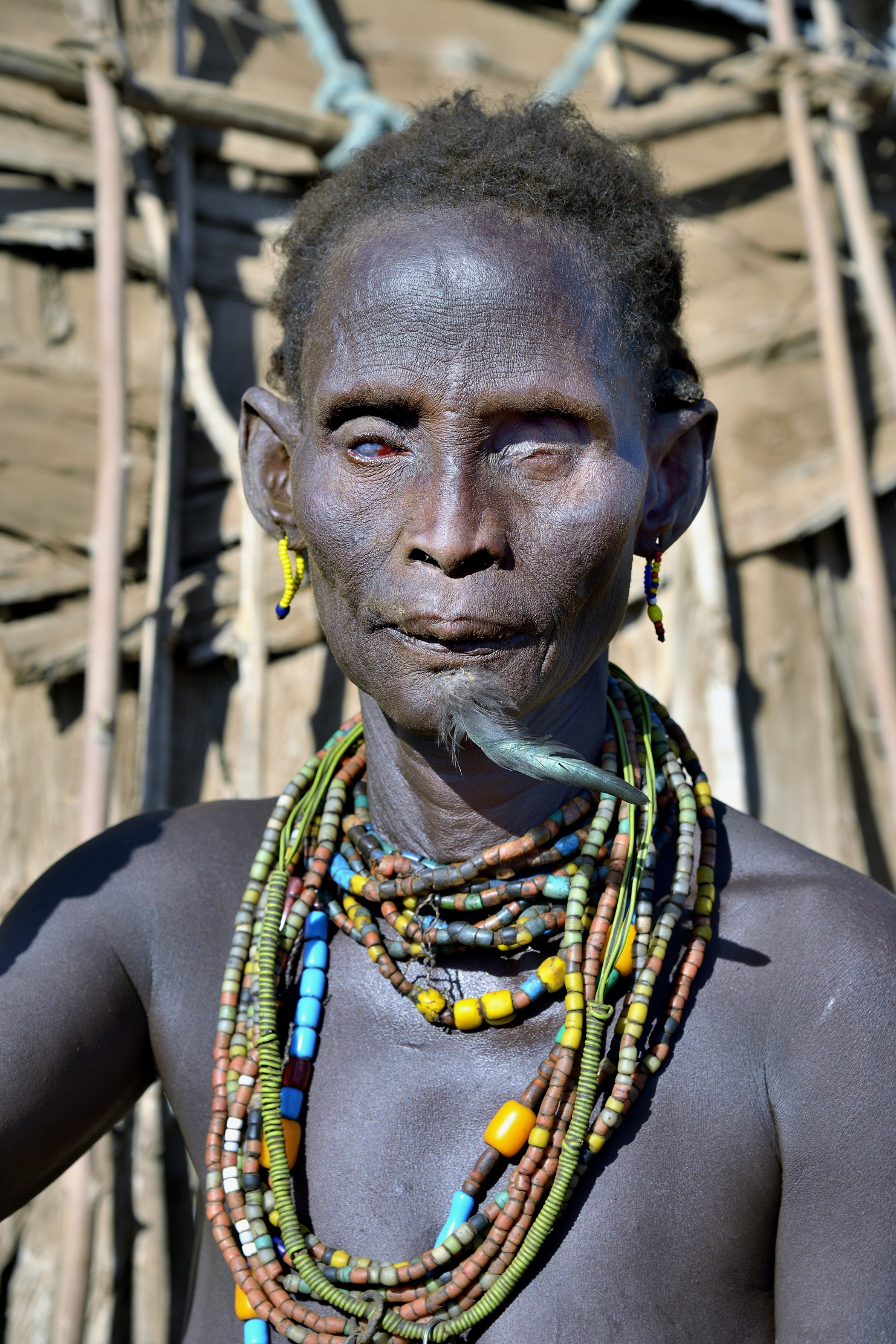 Etiopia 2015 - Anziana donna Dassanech