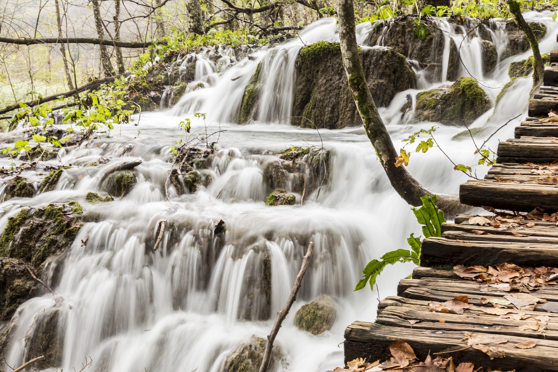 Autunno alle cascate di Plitvice