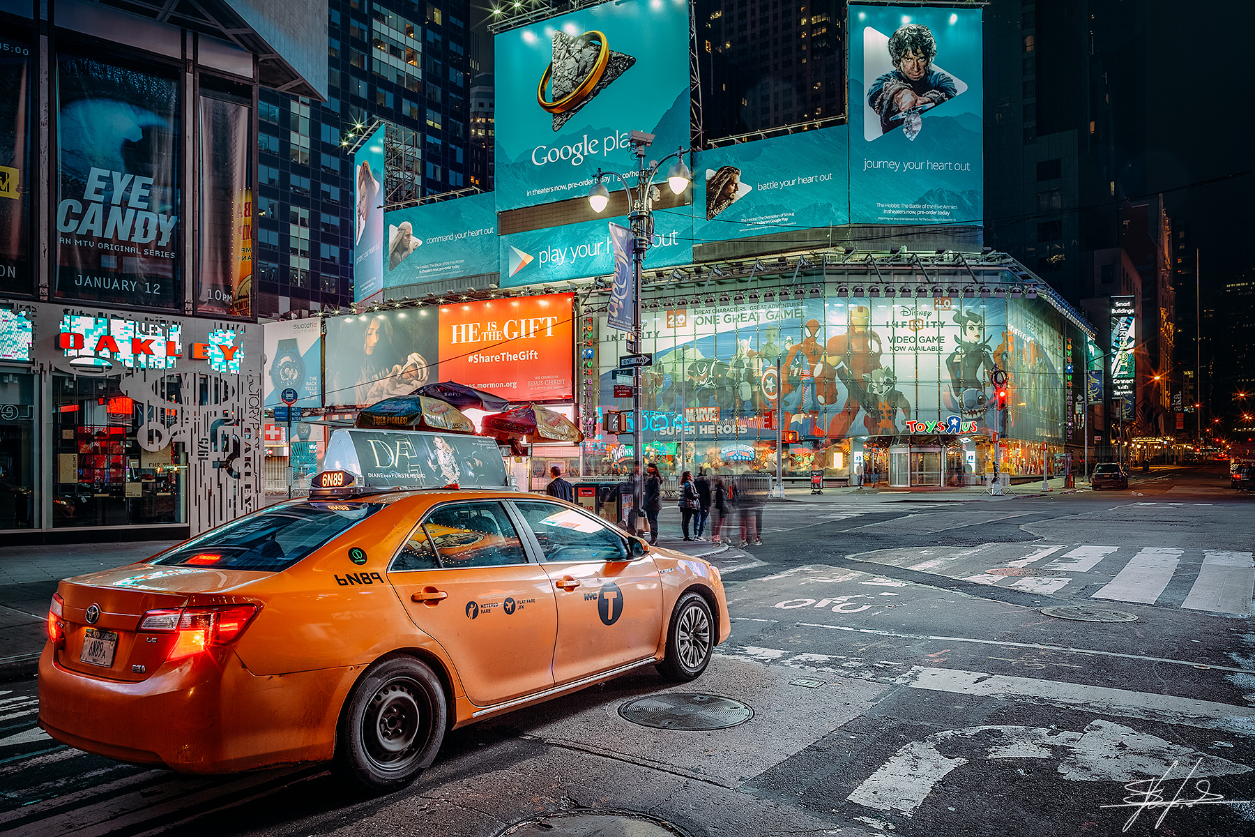 Midnight on the 7th Ave