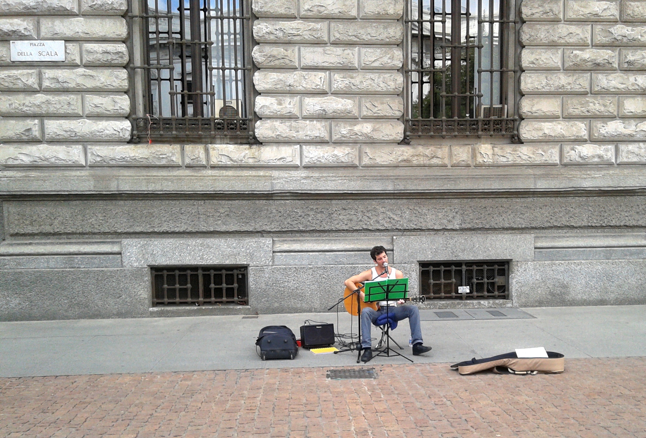 I played at the Scala ..... (square of